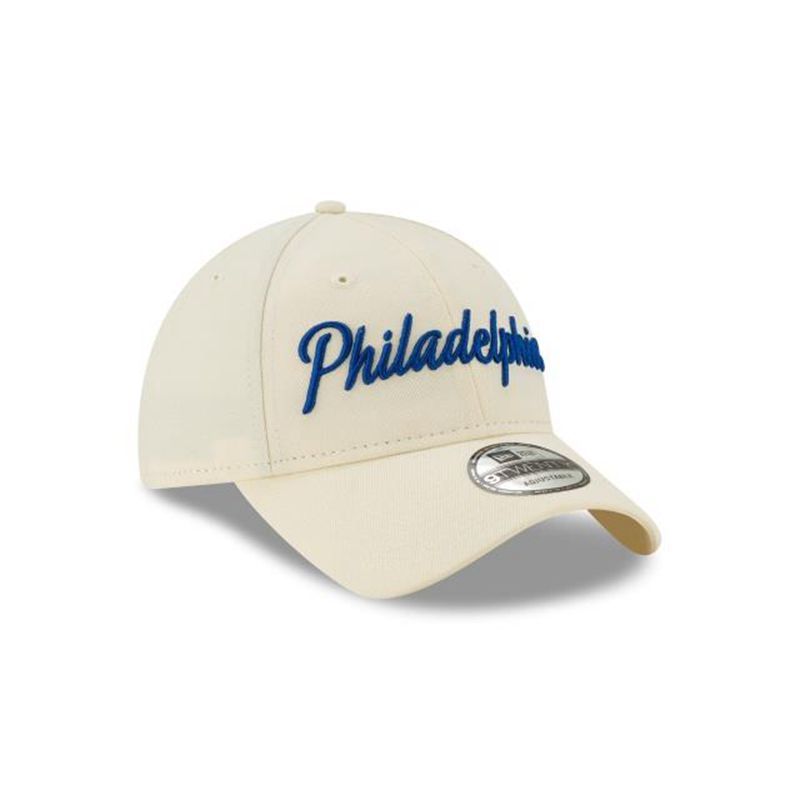 NBA Philadelphia 76ers 2019 Authentics City Series 9Twenty Adjustable (NUG1024) - Brown New Era Caps